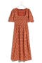 Lucie Puff Sleeve Midi Dress