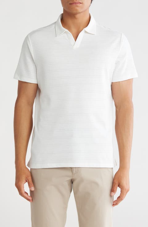 Freetown Stripe Cotton Blend Polo