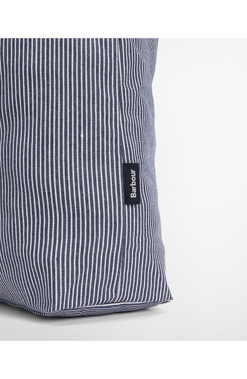Barbour Tynedale Stripe Canvas Tote