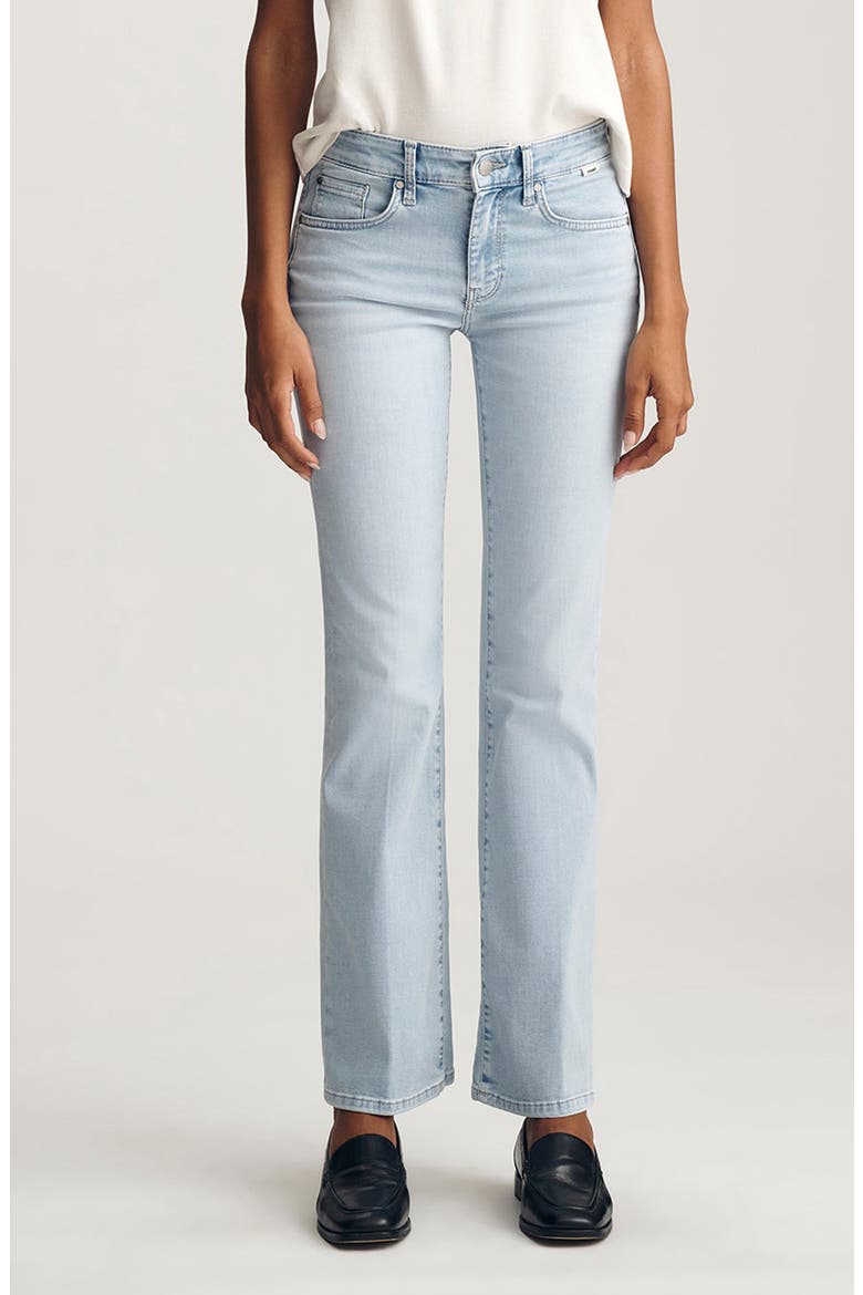 Vicky Mid Rise Bootcut Jeans, Main, color, LIGHT BRUSHED FEATHER LUXE
