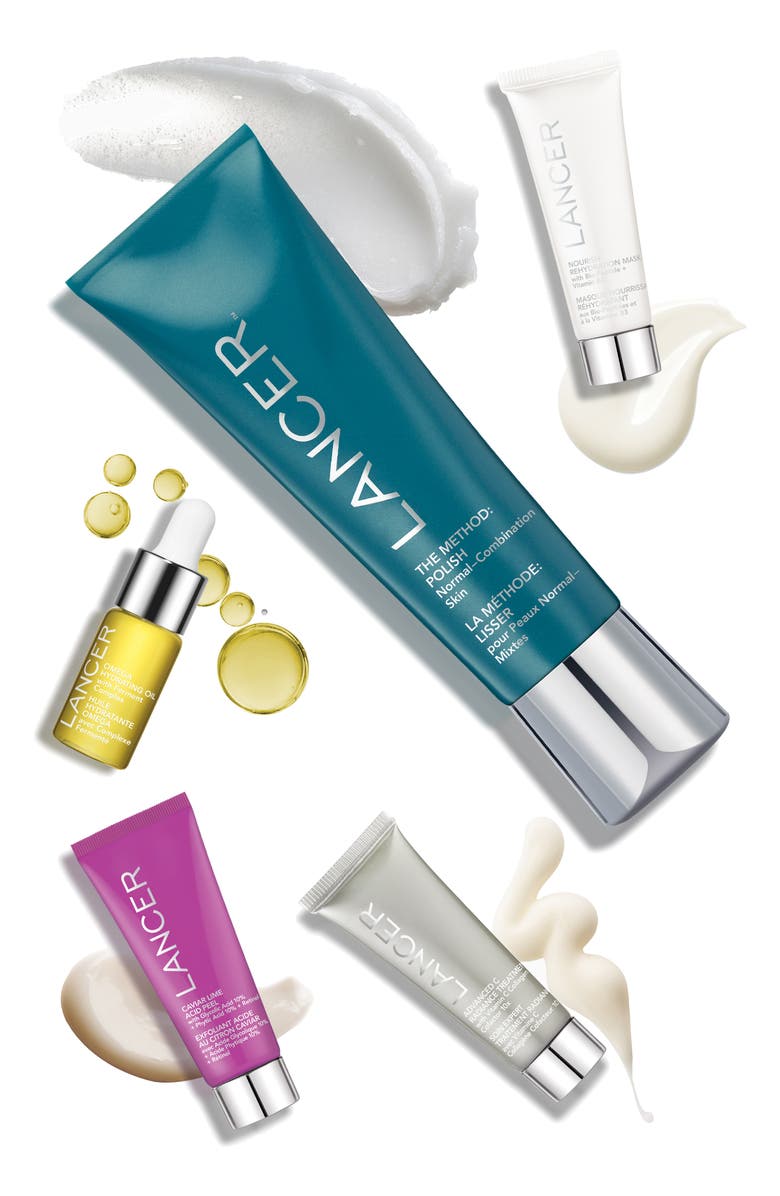 LANCER Skincare The Method Polish Exfoliator Set, Alternate, color,