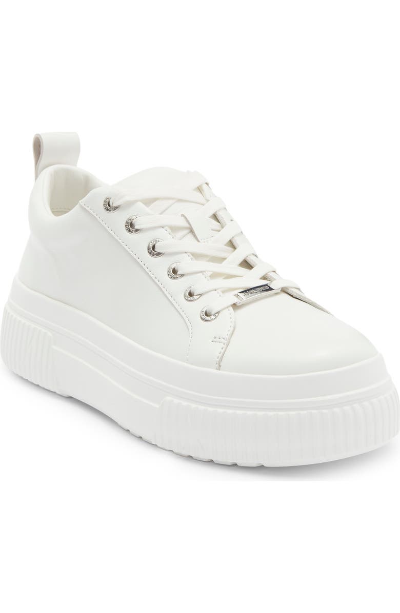 JSlides West Platform Sneaker, Main, color, White