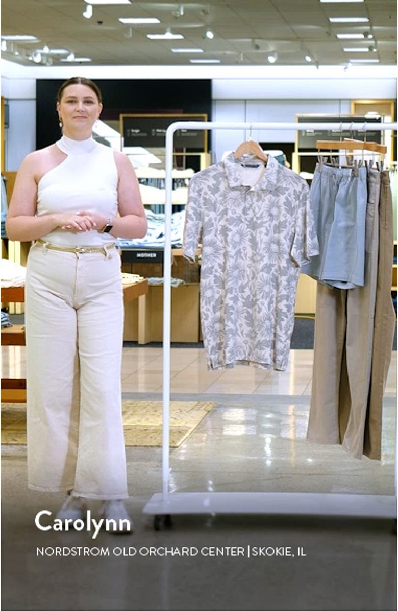 Sandstone Print Polo, sales video thumbnail