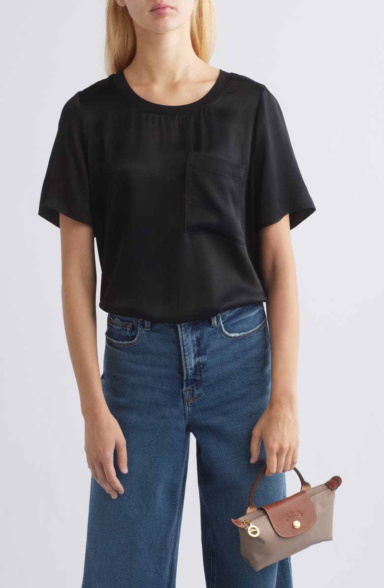 Longchamp Le Pliage Recycled Nylon Canvas Cosmetics Case, Alternate, color,