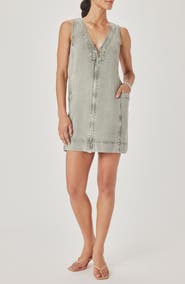 Splendid Lounge Zip Front Minidress