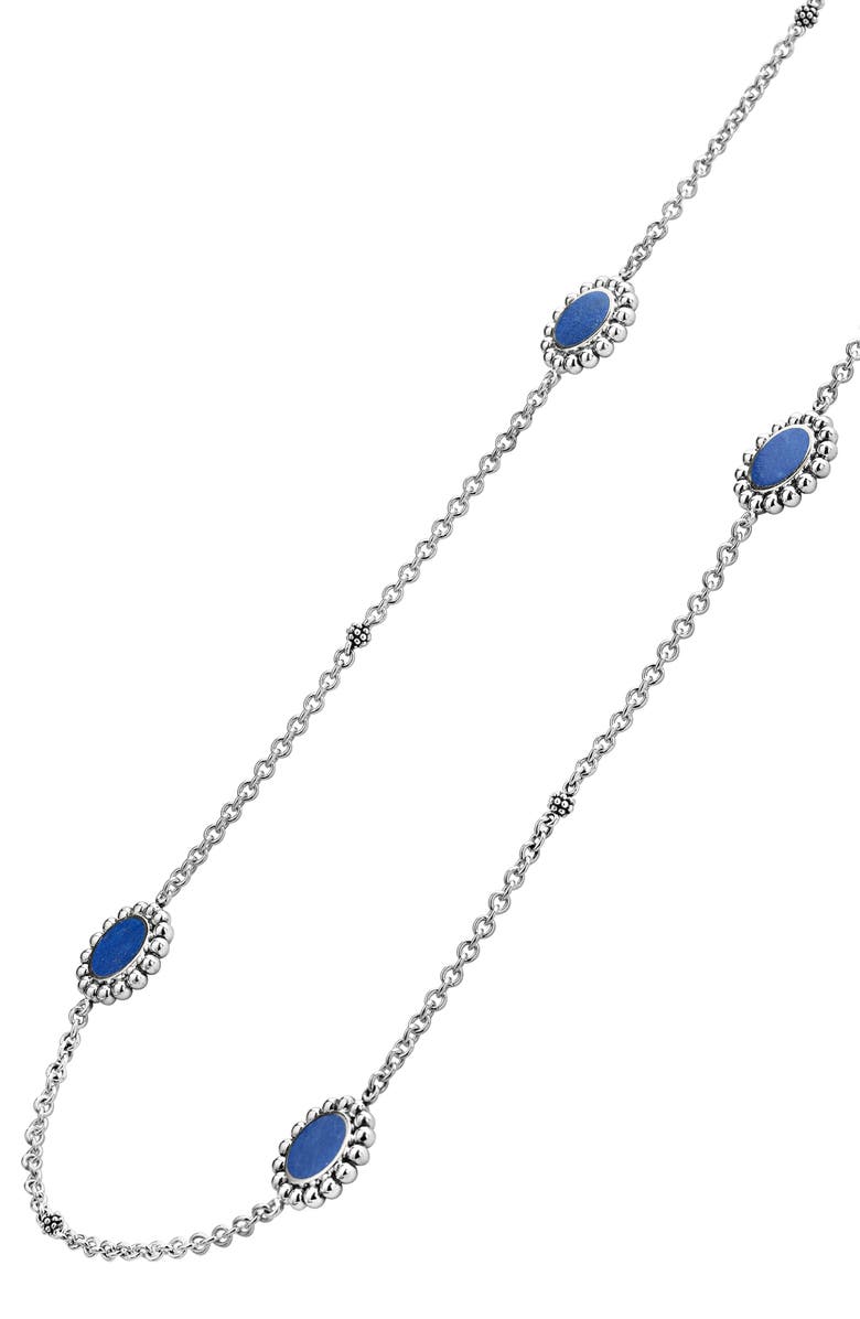 LAGOS Maya Circle Station Necklace, Alternate, color,