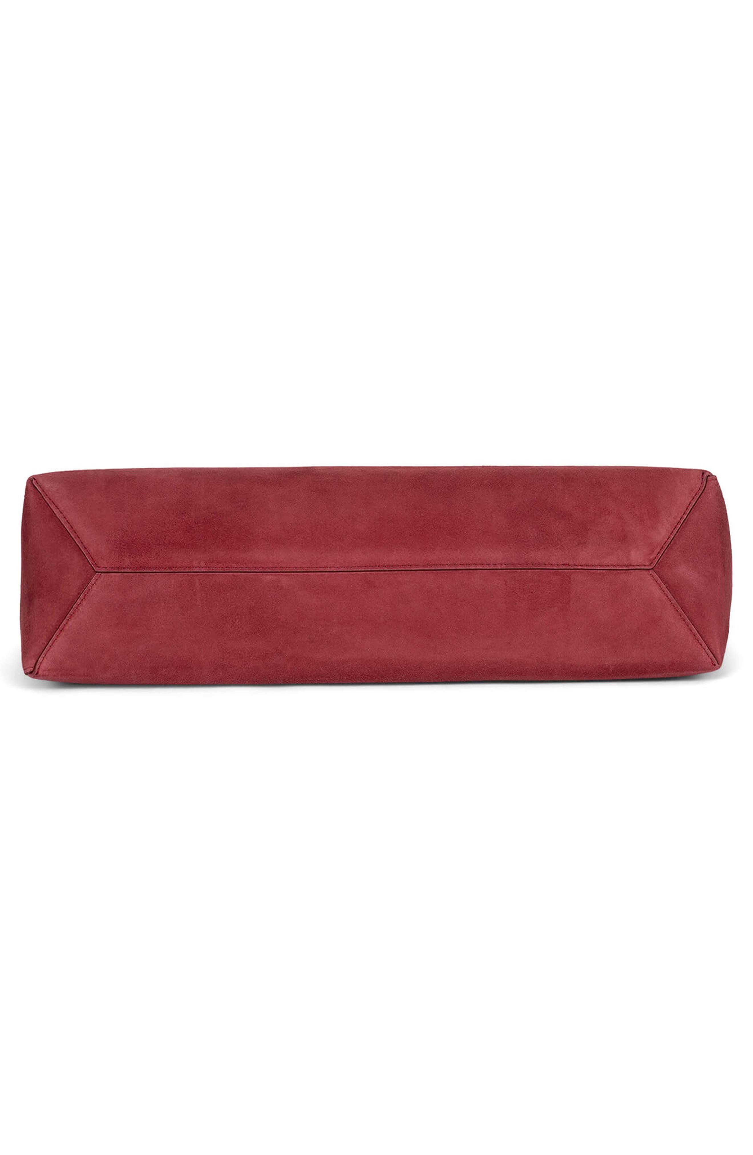 Jeffrey Campbell Toolbox Leather Clutch, Alternate, color, Deep Rose Suede