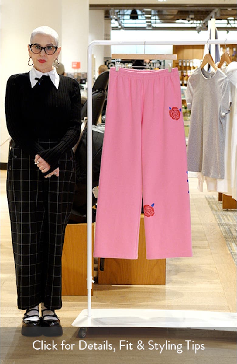 Be Kind Wide Leg Sweatpants, sales video thumbnail