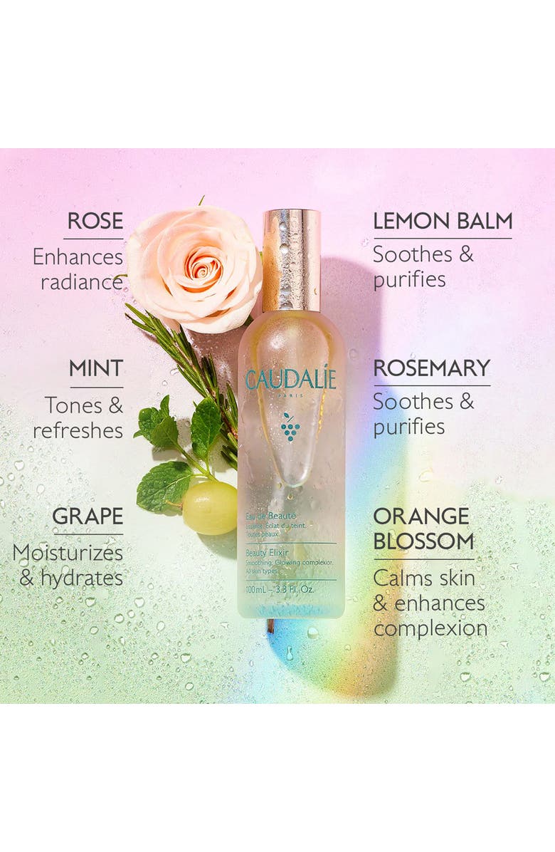 CAUDALÍE Beauty Elixir Face Mist, Alternate, color, 