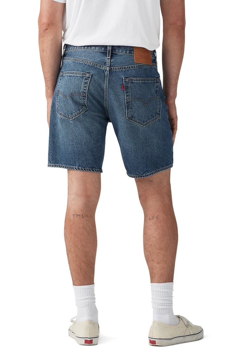 501® '93 Relaxed Denim Shorts, Alternate, color, INDIGO GENERAL SHORTS