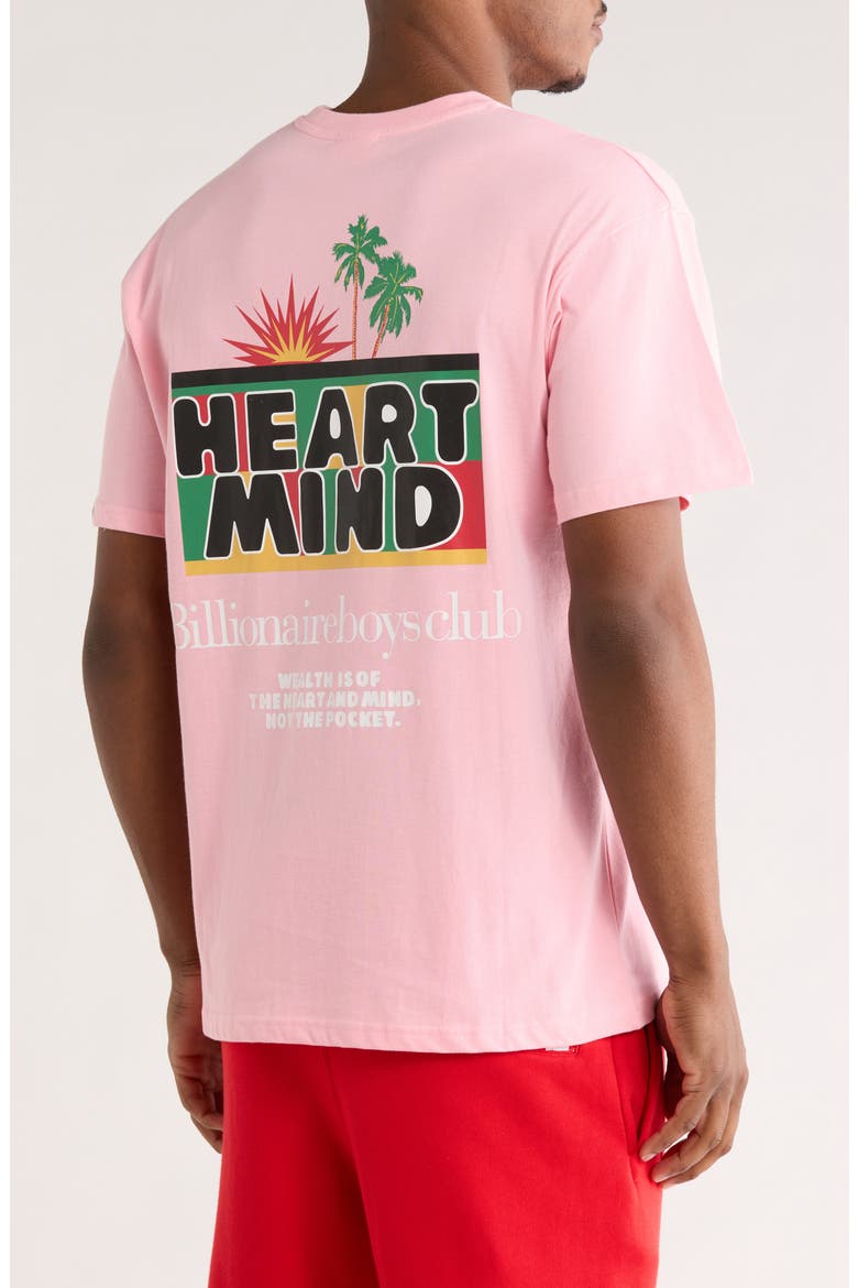 Palms Cotton Graphic T-Shirt, Alternate, color, CANDY PINK