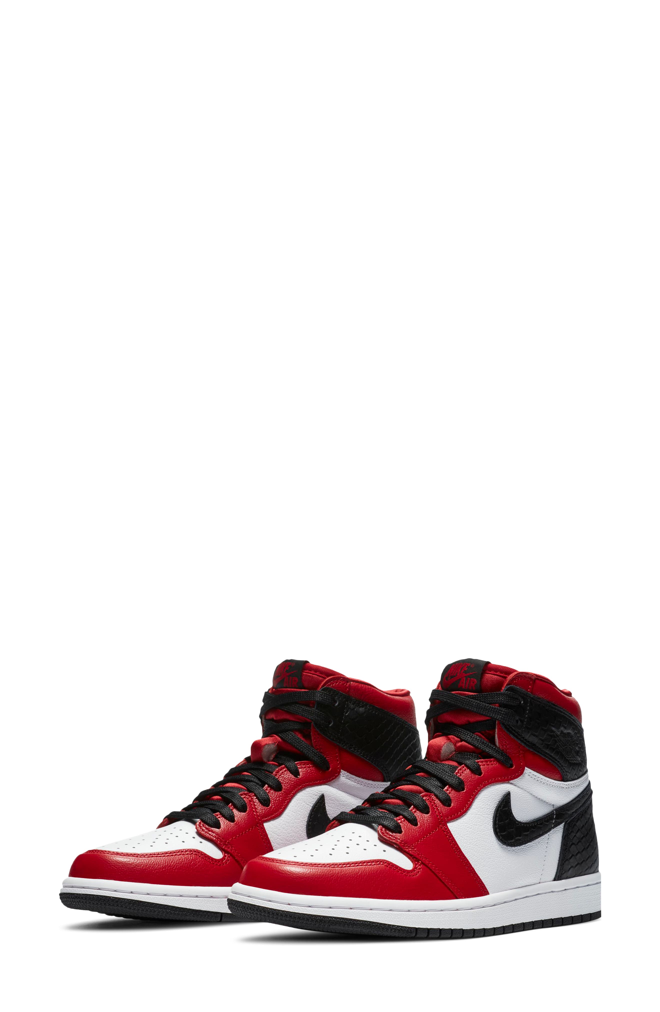 Nike Air Jordan 1 High OG Sneaker, Main, color, UNIVERSITY RED/ BLACK/ WHITE