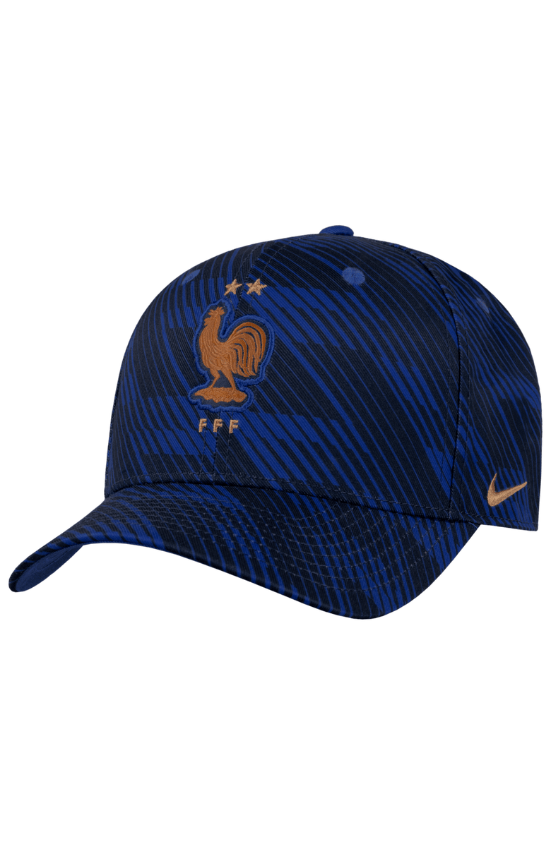 Nike Men's Nike  Royal France National Team Rise A-Frame Adjustable Hat, Main, color, Royal
