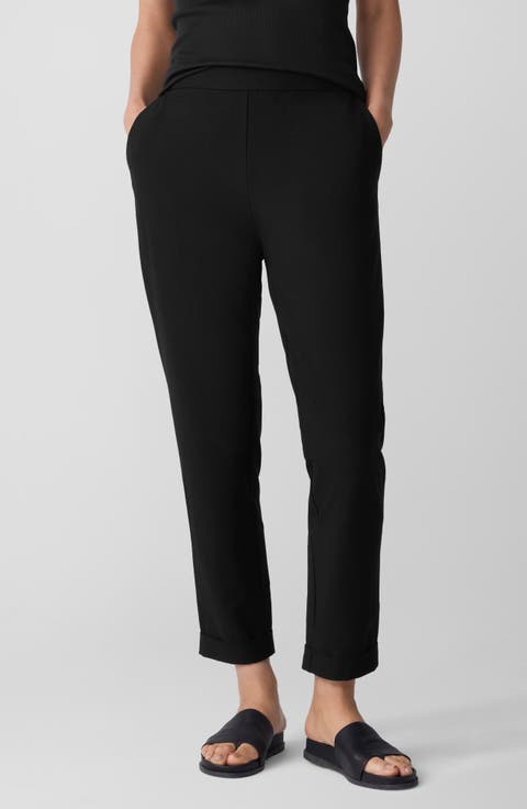 Slim Cuff Ankle Pants