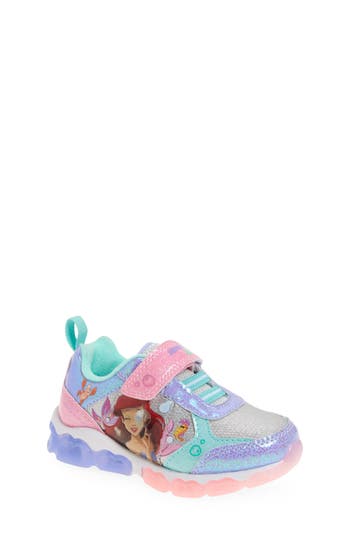 Shop Harper Canyon X Disney® Kids' Ariel Light-up Sneaker In Purple Multi