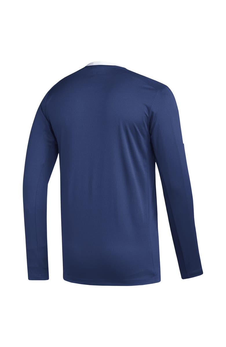 adidas Men's adidas Blue Tampa Bay Lightning AEROREADY<sup>®</sup> Long Sleeve T-Shirt, Alternate, color, 