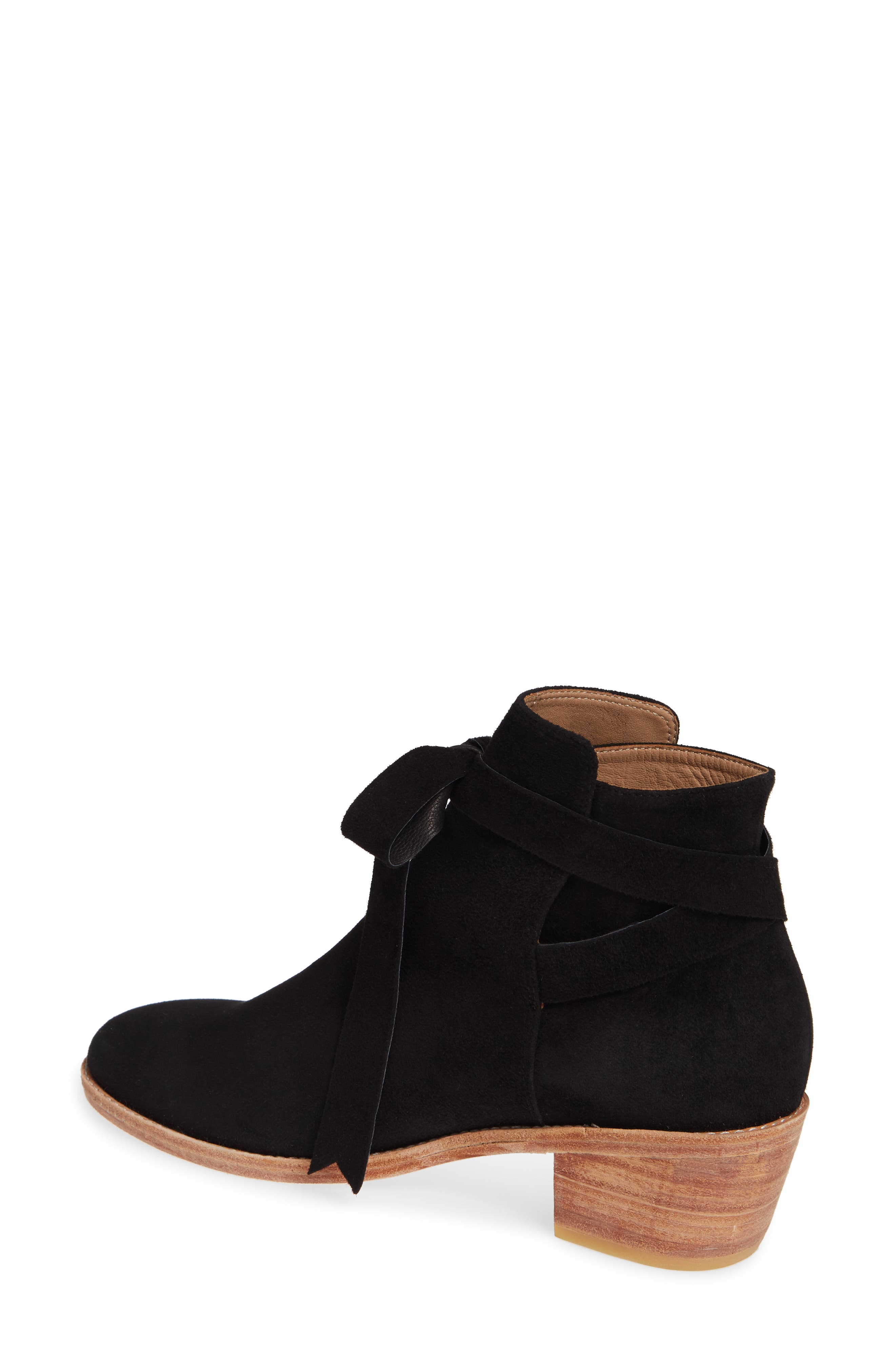 Huma Blanco Loretana Ankle Tie Bootie, Alternate, color, 