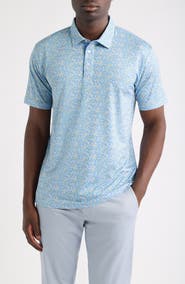 Swannies Pebble Performance Golf Polo