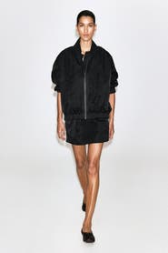 COS Gathered Nylon Bomber Jacket