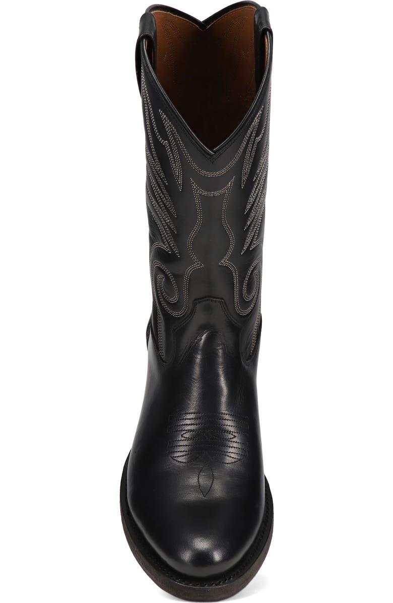 Frye Grady Western Boot, Alternate, color, Black