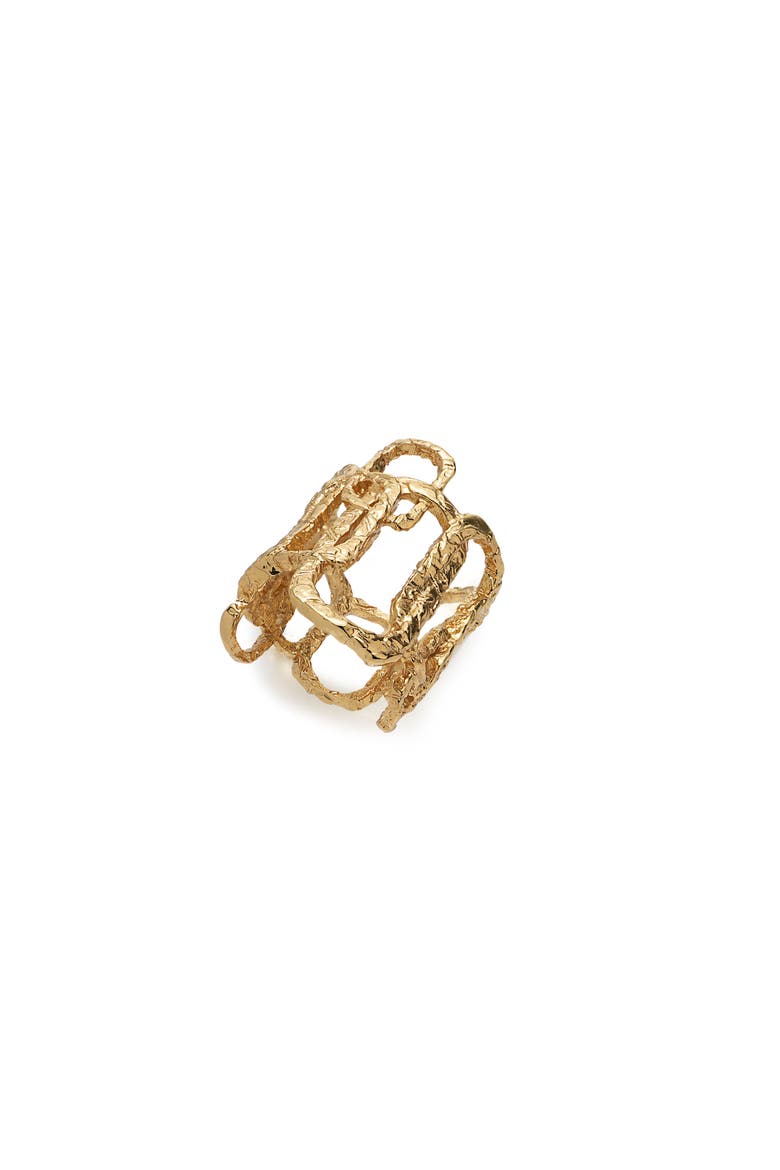 Roman Arc Golden Ring, Main, color, Gold