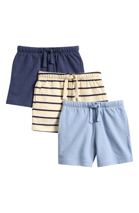 Kids' Assorted 3-Pack Cotton Jersey Shorts (Baby & Toddler)