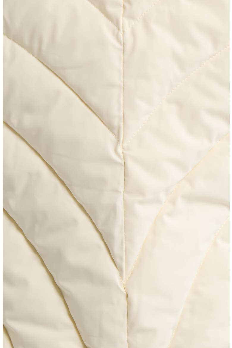 Packable Short Puffer Jacket, Alternate, color, WHITE