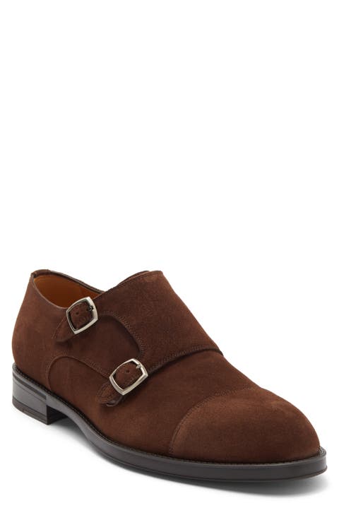Franklyn Double Strap Monk Shoe (Men)