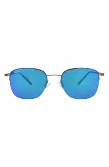 52mm Polarized Square Sunglasses