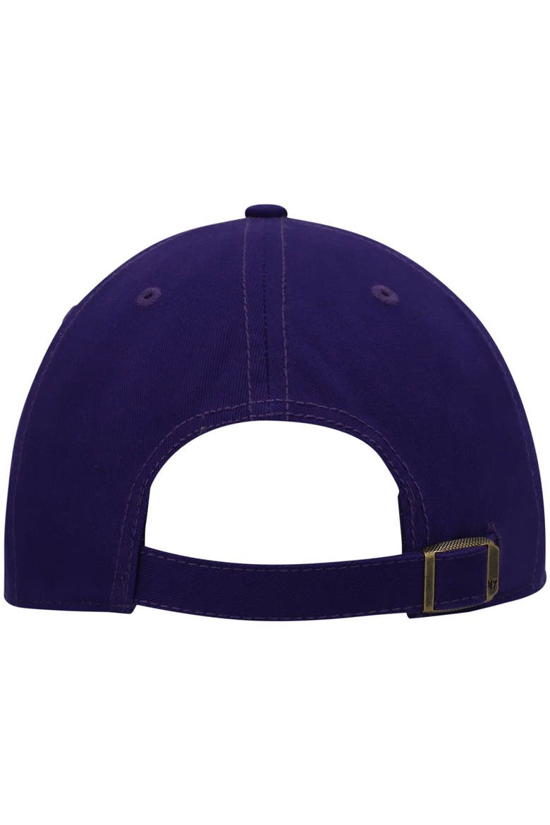 Women's '47 Purple Kansas State Wildcats Miata Clean Up Logo Adjustable Hat, Alternate, color, Purple