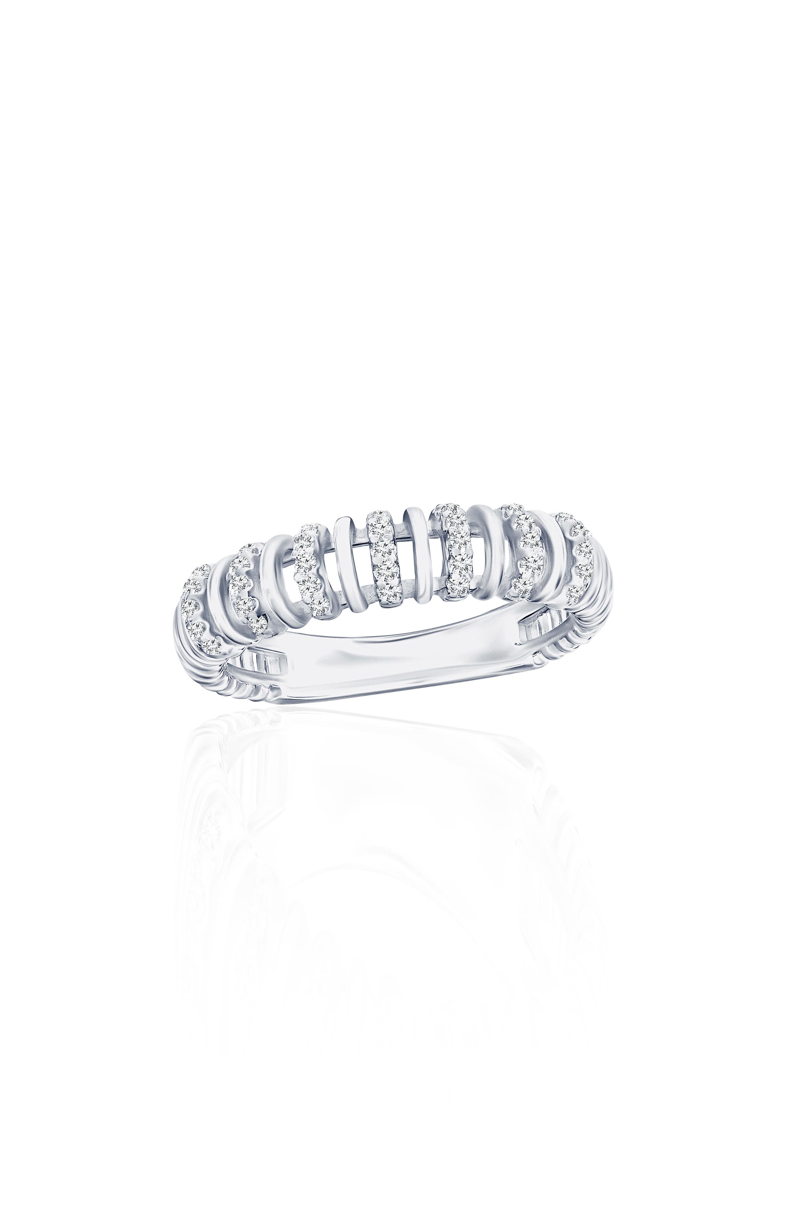 SIMONA Cubic Zirconia Band Ring