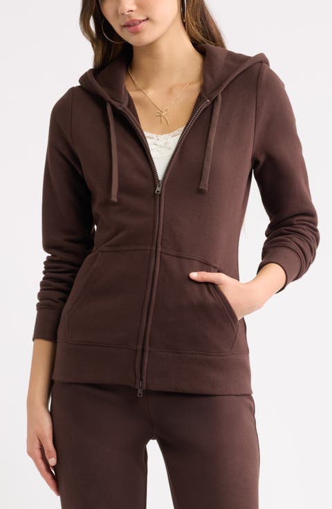 Slim Fit Zip Hoodie