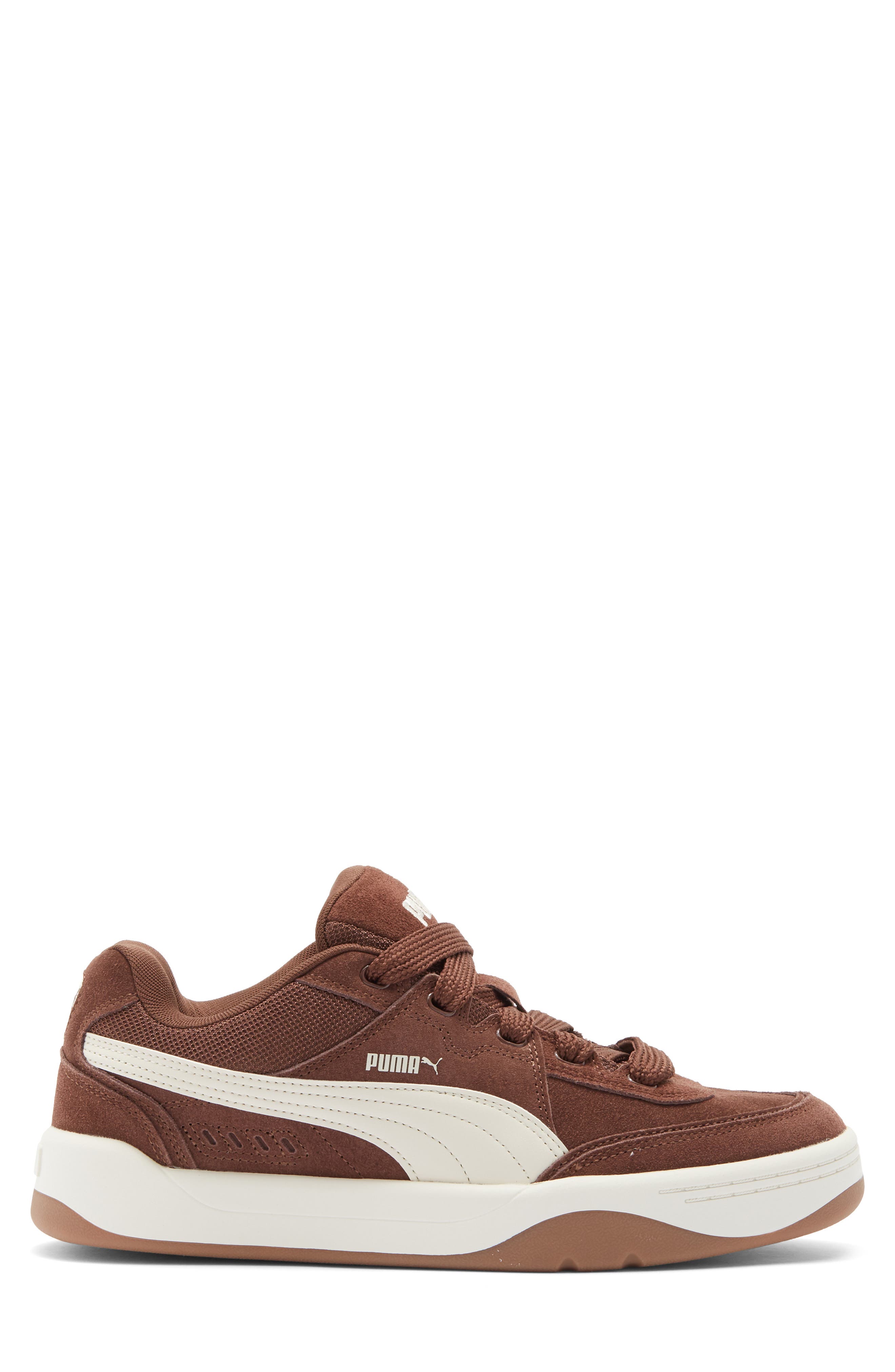 PUMA Park Lifestyle SK8 Sneaker, Alternate, color, Chestnut Brown/ Alpine Snow