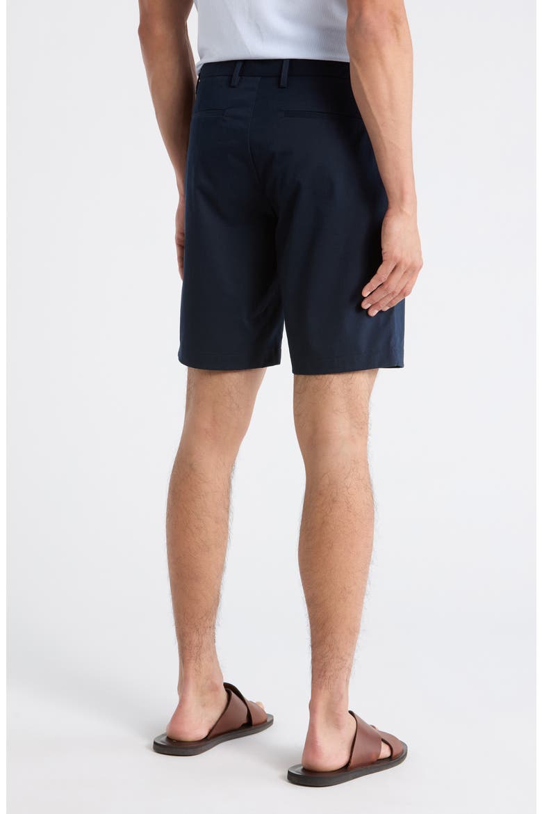 Zaine Stretch Cotton Chino Shorts, Alternate, color, ECLIPSE