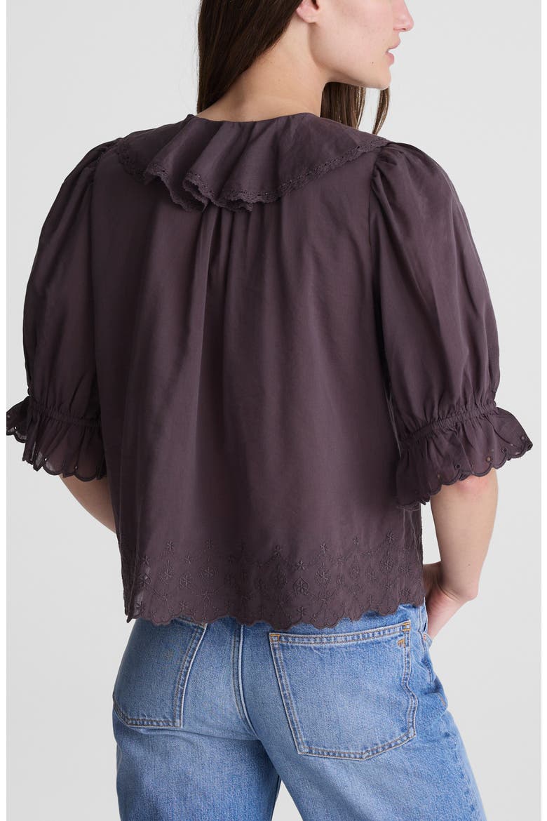 The Blaire Top, Alternate, color, CHOCOLATE PLUM