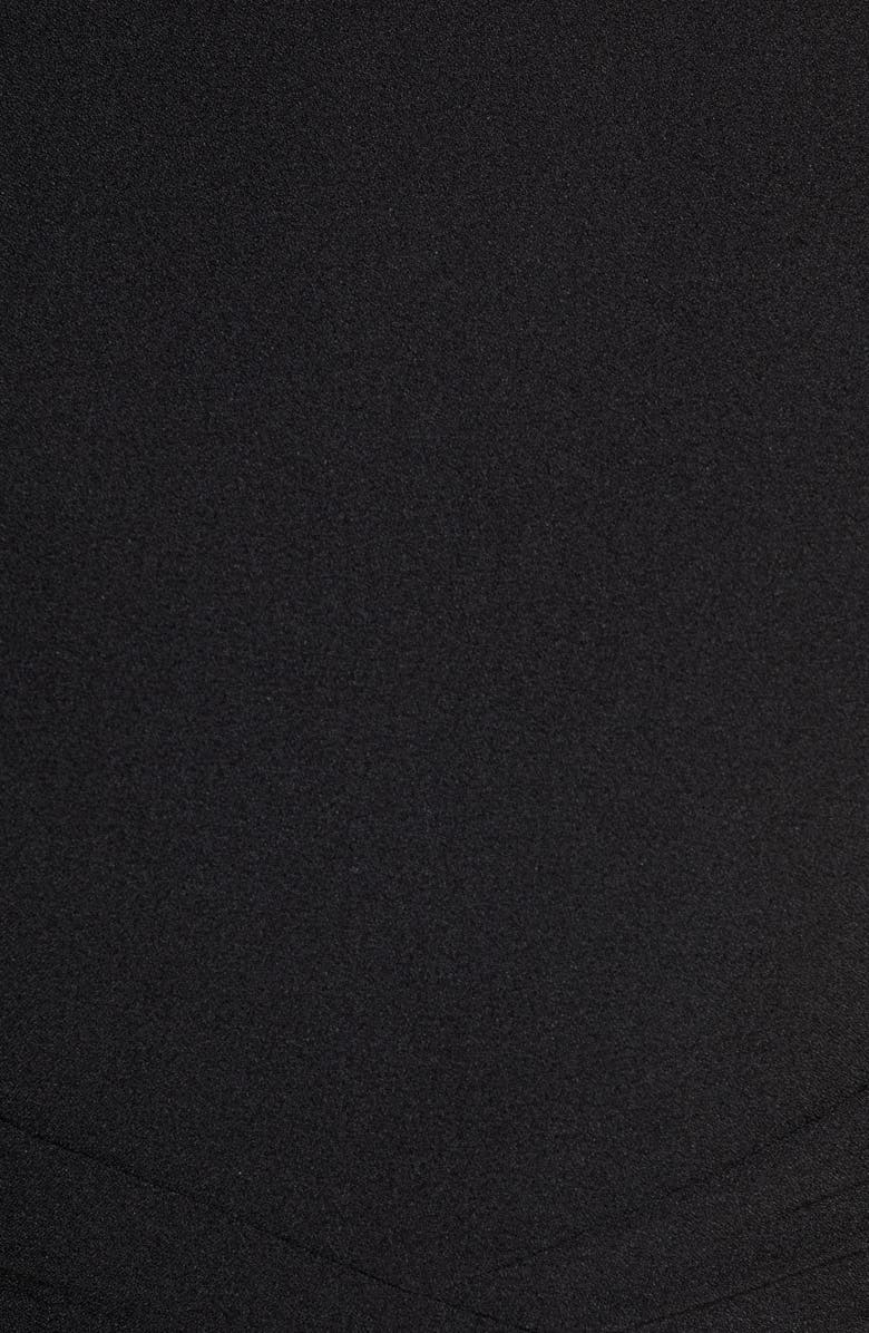 Eliza J Waist Tie Balloon Sleeve Crepe Jumpsuit, Alternate, color, 