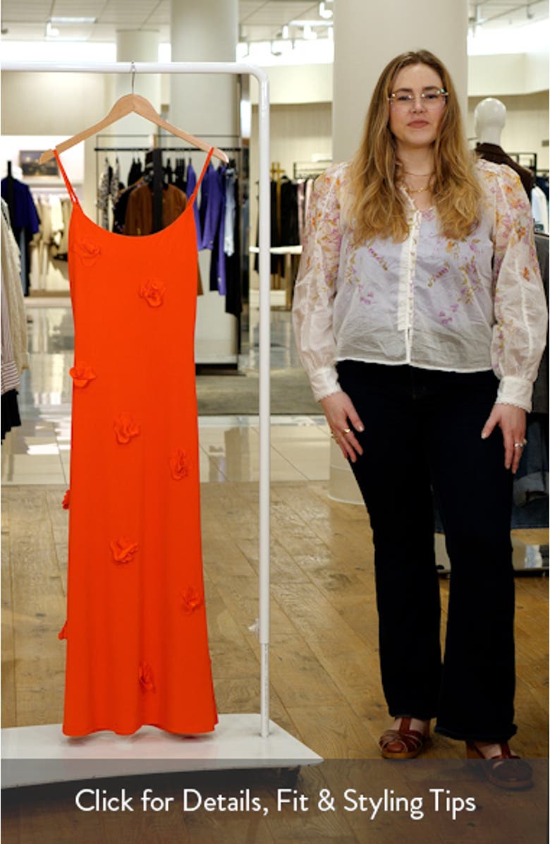 Lanae Jersey Midi Dress, sales video thumbnail