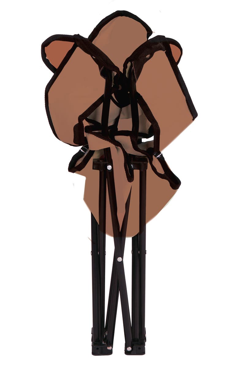 Pacific Play Tents Hudson the Horse Camping Chair, Alternate, color, Brown