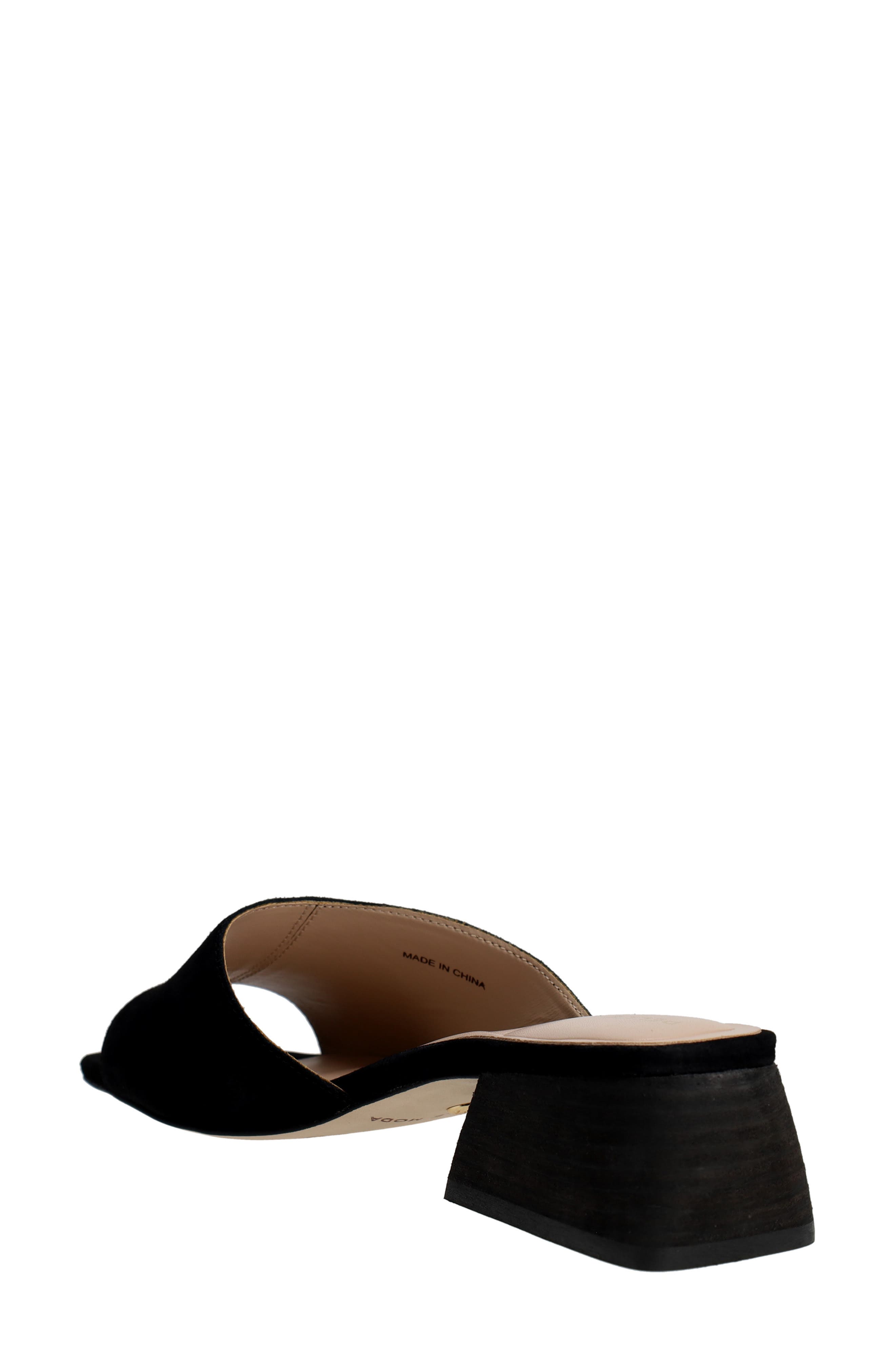 Naura Slide Sandal, Alternate, color, BLACK