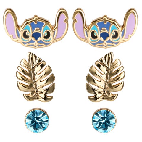 Lilo and Stitch 3 Piece Earring Set