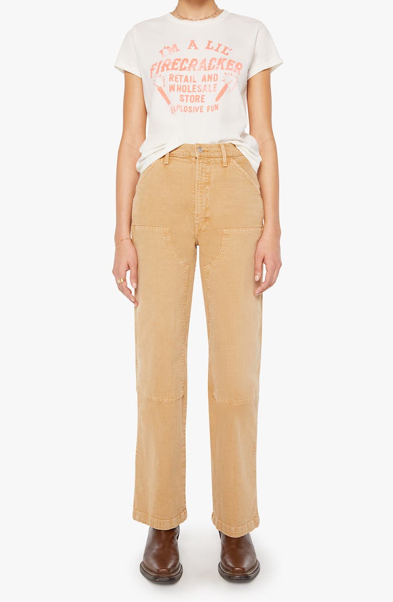 MOTHER The Boxy Goodie Goodie Supima<sup>®</sup> Cotton Tee, Alternate, color, Lil Firecracker