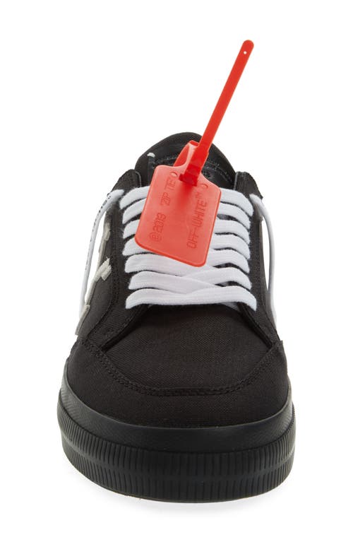 Shop Off-white New Vulcanized Low Sneaker In Black - White