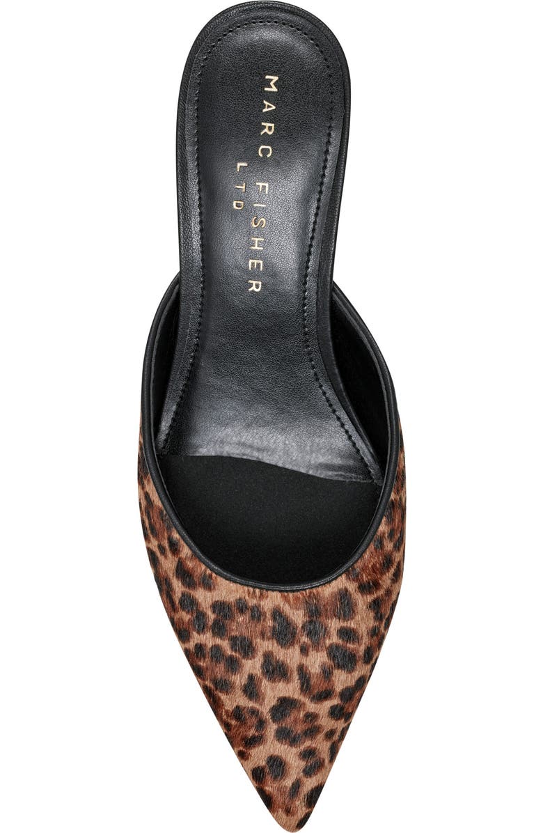 Marc Fisher LTD Rosaly Genuine Calf Hair Kitten Heel Mule, Alternate, color,