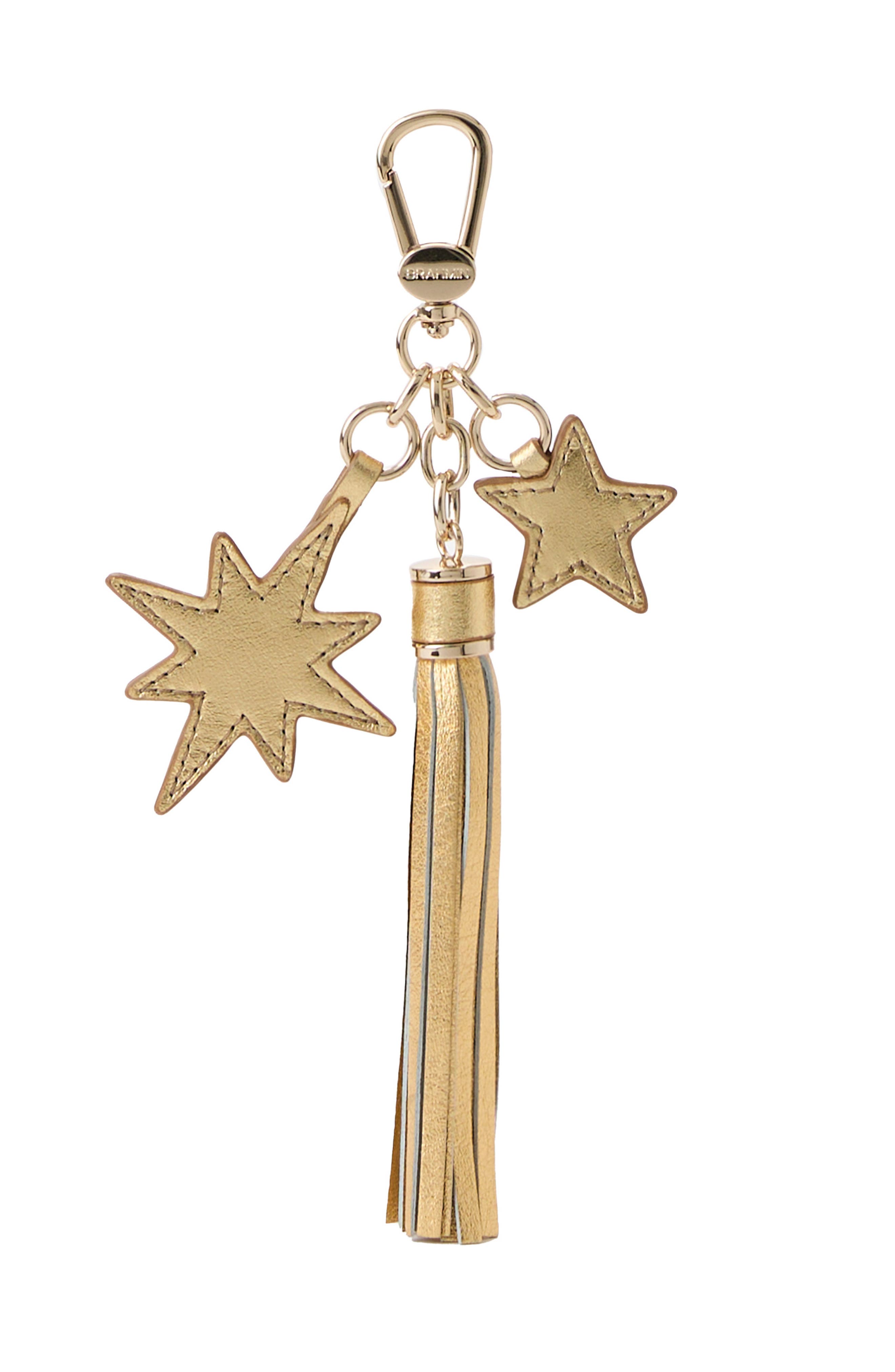 Brahmin Astra Crystal Tassel Charm, Alternate, color, 