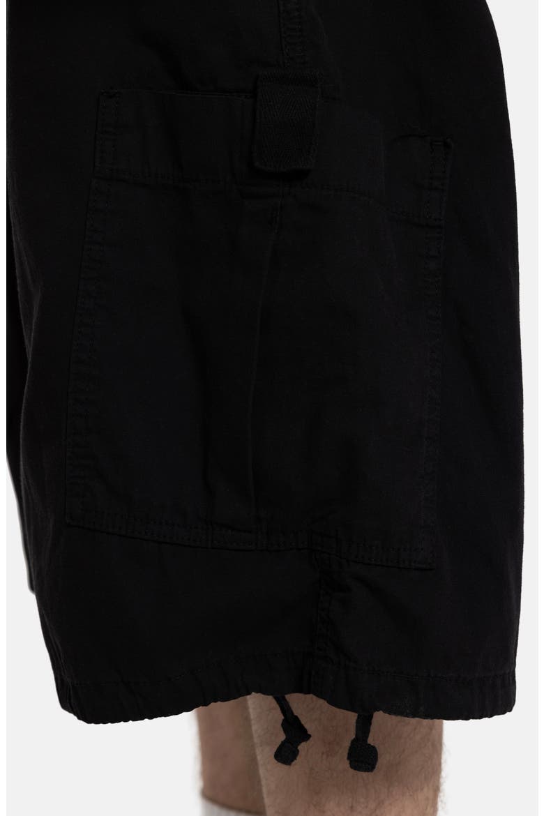 Cargo Parachute Shorts, Alternate, color, BLACK