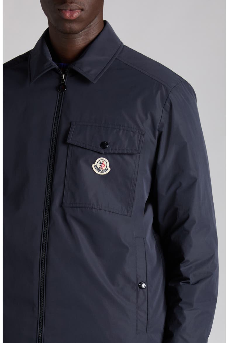 Vigeon Padded Down Shirt Jacket, Alternate, color, ENGLISH BLUE