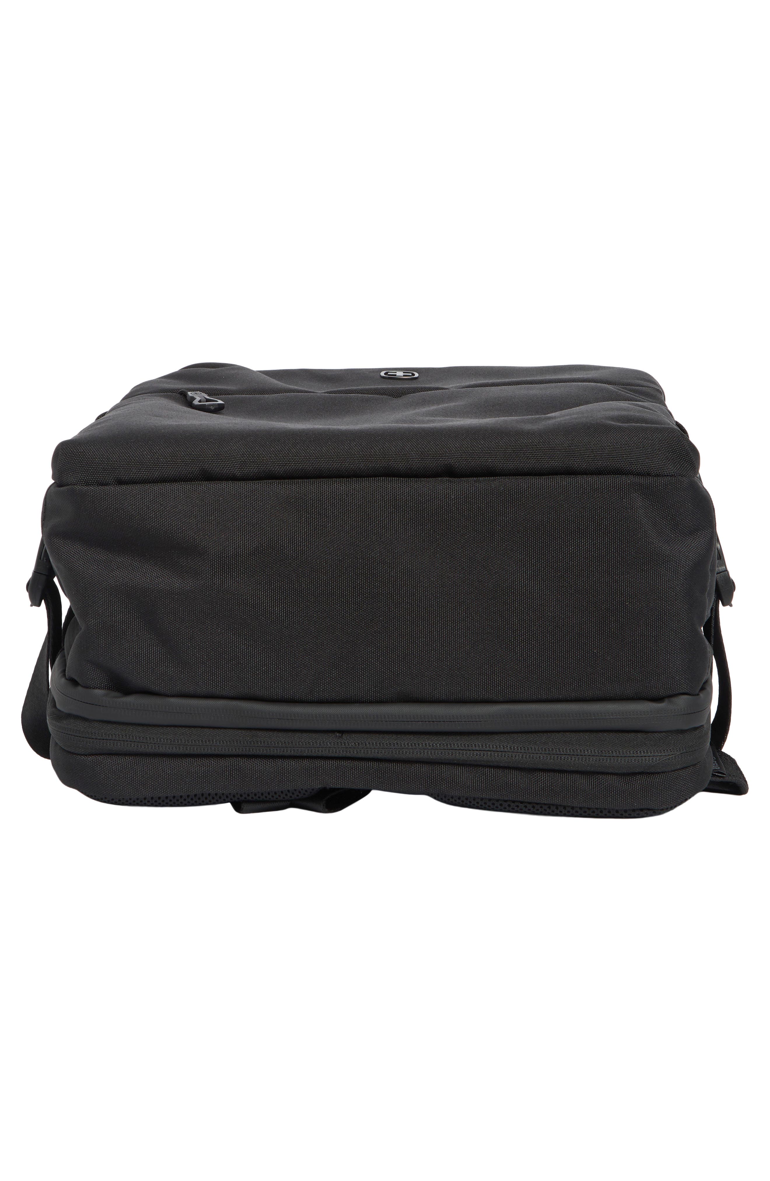 Large Business Travel Backpack, Alternate, color, BLACK