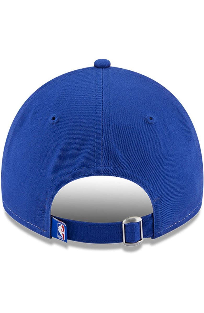 New Era Men's New Era  White/Royal Golden State Warriors Back Half 9TWENTY Adjustable Hat, Alternate, color, 
