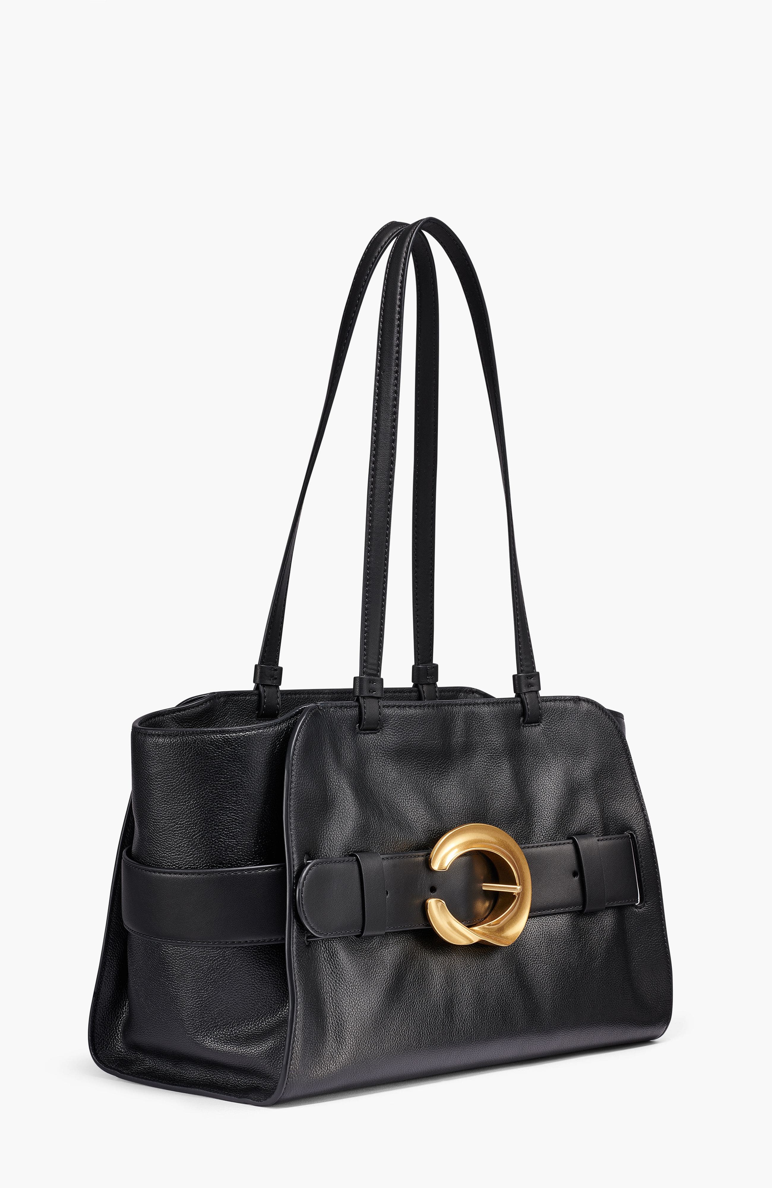 Large Keaton Tote, Alternate, color, Black/Gold