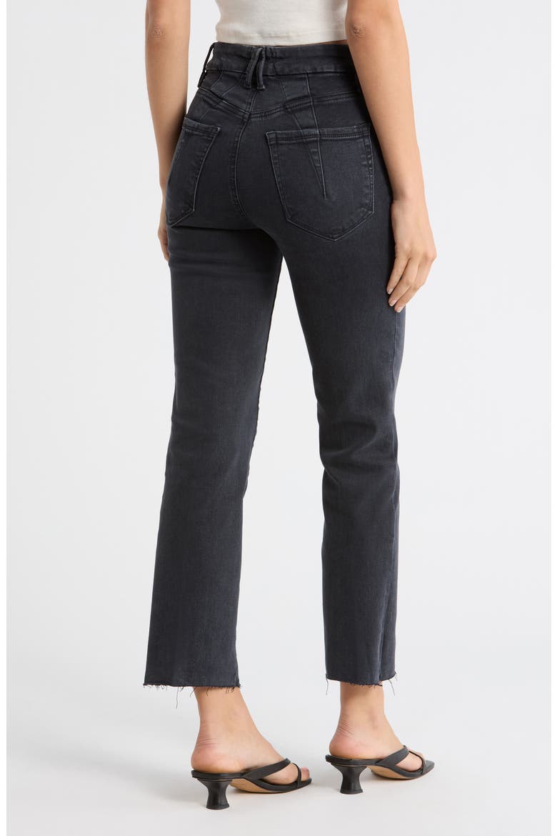 Good American Always Fits Good Legs High Waist Ankle Straight Leg Jeans ...